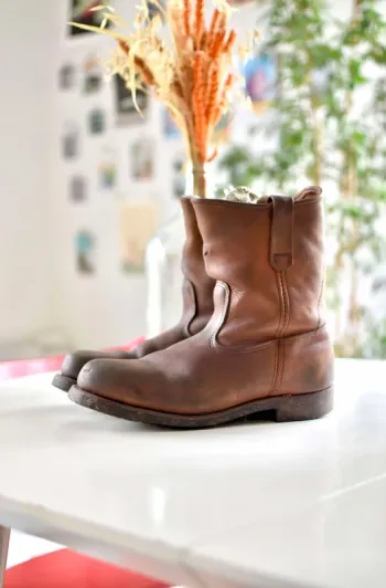Chaussures Anciennes de mineur