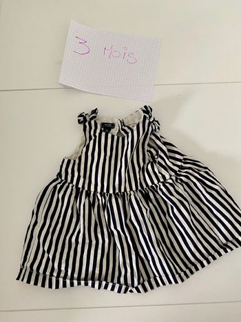 Lot 8 robes manches courtes 3 mois