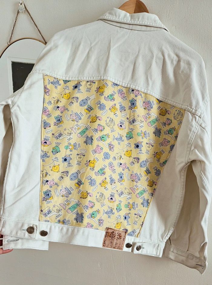 Veste en jean customisée Monsieur Madame - photo numéro 2