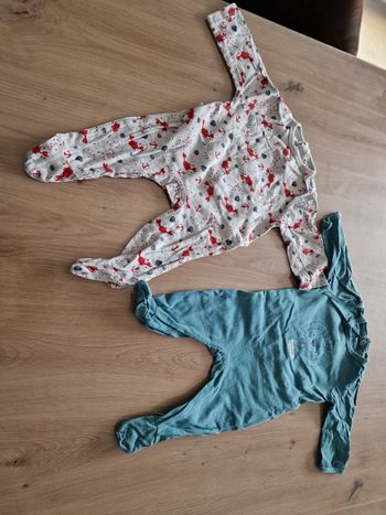Lot de 2 pyjamas 3 mois