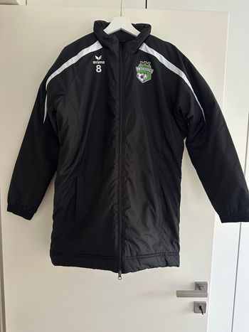 Doudoune noire foot taille S erima