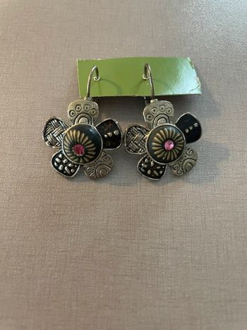 Boucles d’oreille fleurs