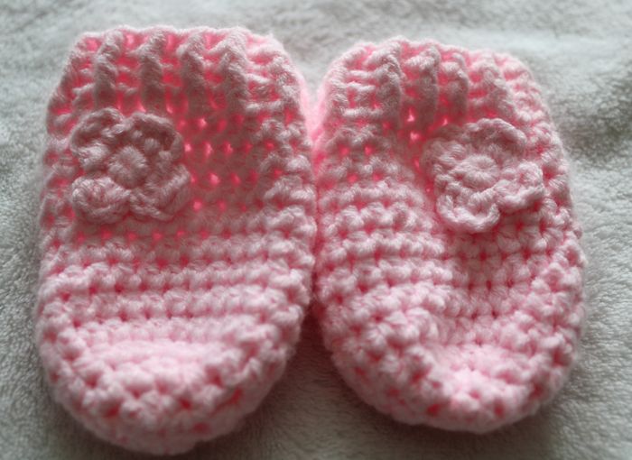 Moufles à fleur - photo numéro 9