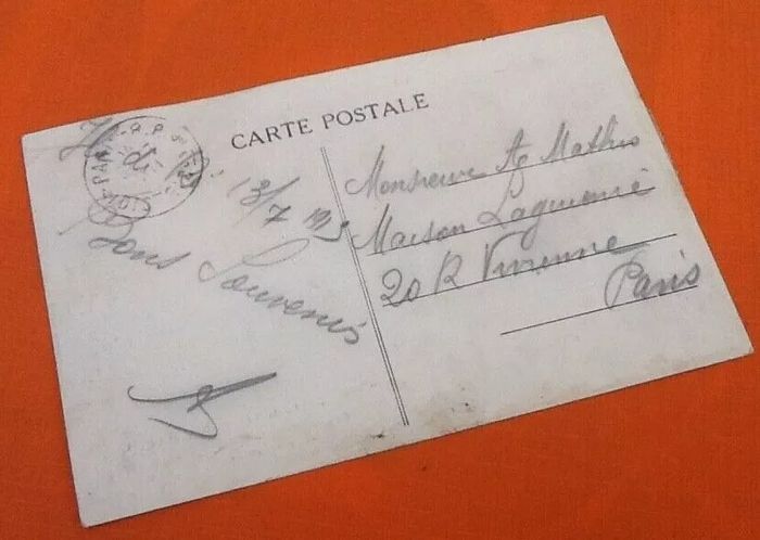 Carte postale ancienne Ile de Ré Saint-Martin (Charente-Maritime) Arrivée de Dieudonné et Deboé (de - photo numéro 2