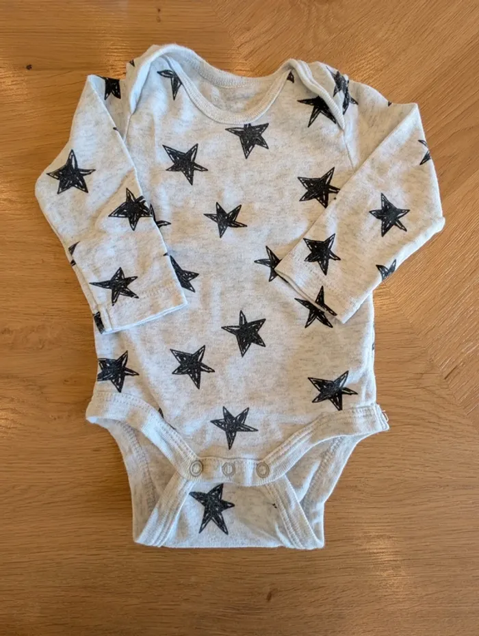 Lot de 3 bodies Gemo - Taille : 6 Mois - photo numéro 6