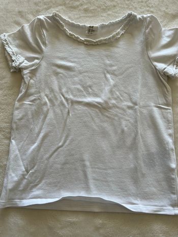 T-shirt blanc H&M taille 92cm