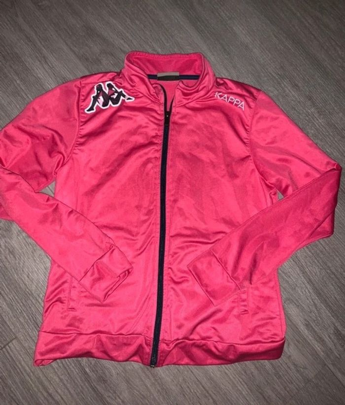 Sweatshirt zip rose Kappa T38 - photo numéro 6