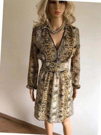 Robe imprimée neuve à manches longues Morgan taille 36 (valeur 80€)