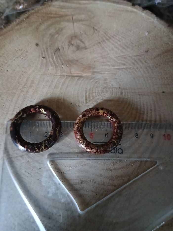 Lot de 22 cercle rondelles percée accessoires bijoux ou autre - photo numéro 6