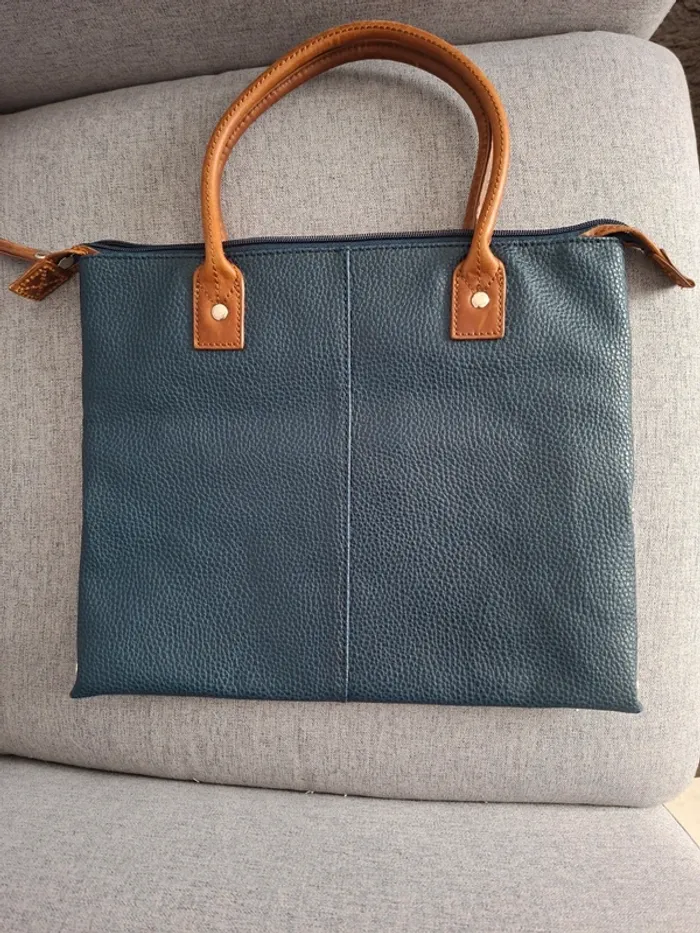 Paquetage, sac pliage, bleu marine - photo numéro 4
