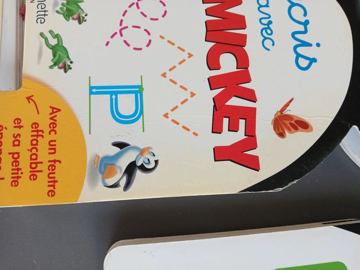 Lot Livre écriture effaçable mickey - photo numéro 9