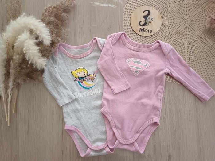 Lot de 2 Bodys