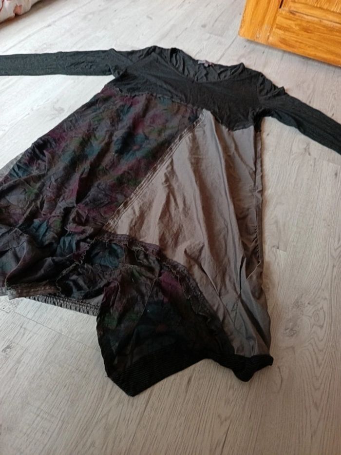 Robe tunique femme 44 46 XXL  mia soana manches longues - photo numéro 10