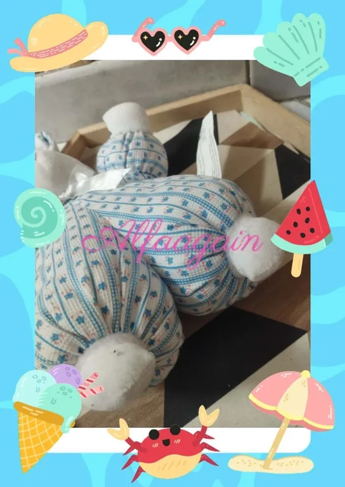 Peluche doudou neuf câlin et bisou - photo numéro 4