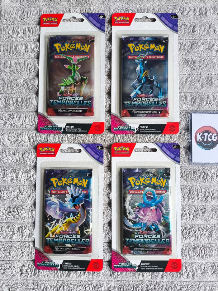 Artset EV5 - 4 Booster Blister Forces Temporelles Scellé FR Neuf