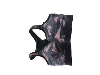 C61 brassière noir/violet Crivit M