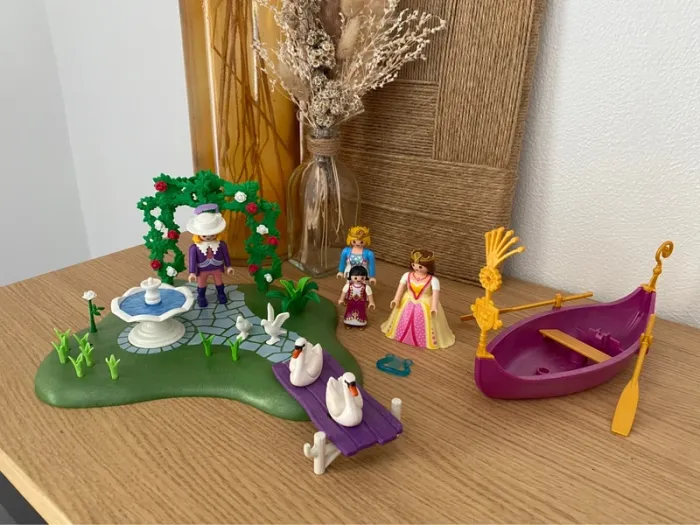 Parc et barque princesse Playmobil