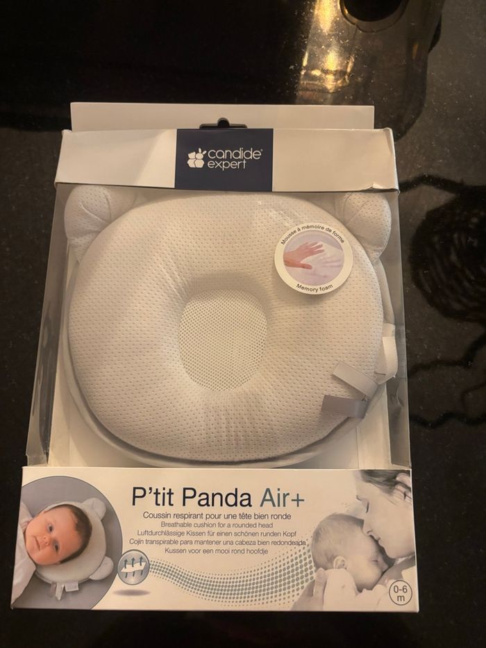 Coussin cale tête bébé candide p’tit panda air+