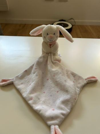 Doudou mouchoir lapin étoile nicotoy simba toys