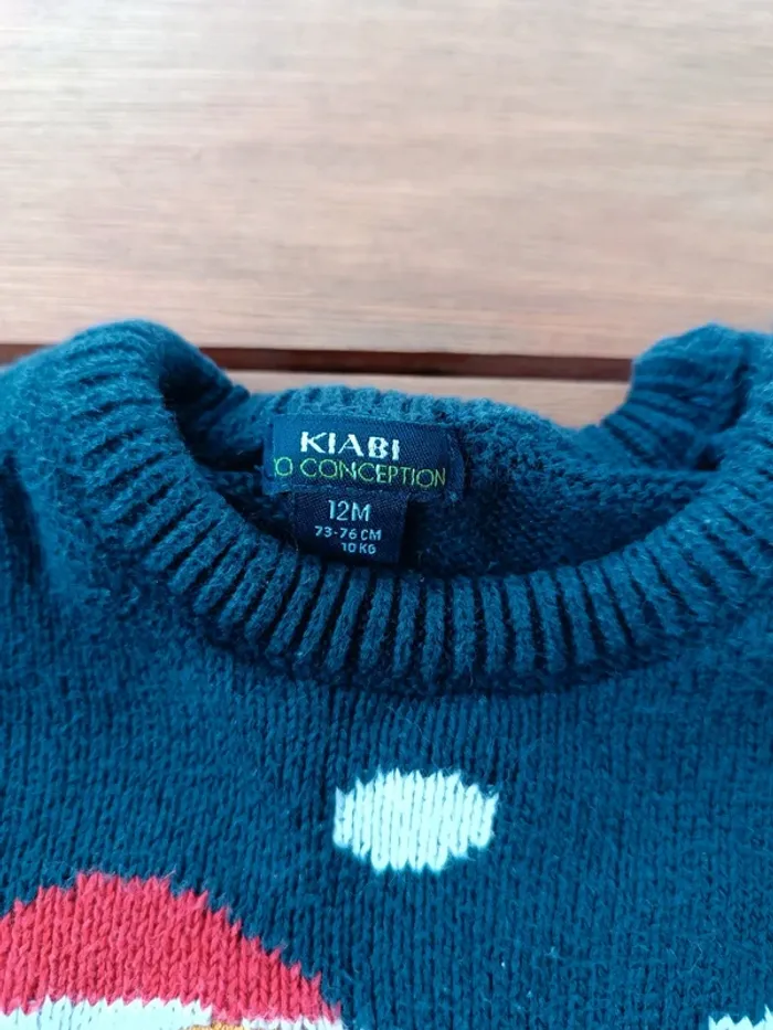 Ensemble bébé garçon bleu marine taille 12mois - photo numéro 4