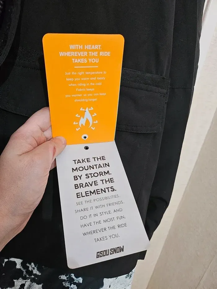Superbe veste de ski Gsou Snow taille L neuve - photo numéro 7