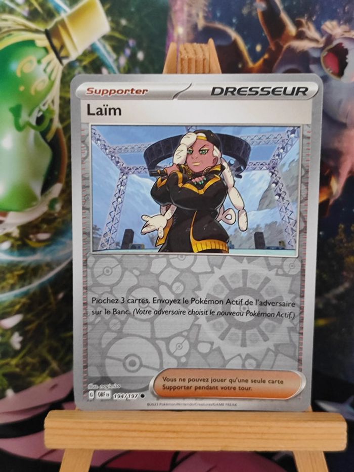 Laim reverse 194/197 flammes obsidiennes