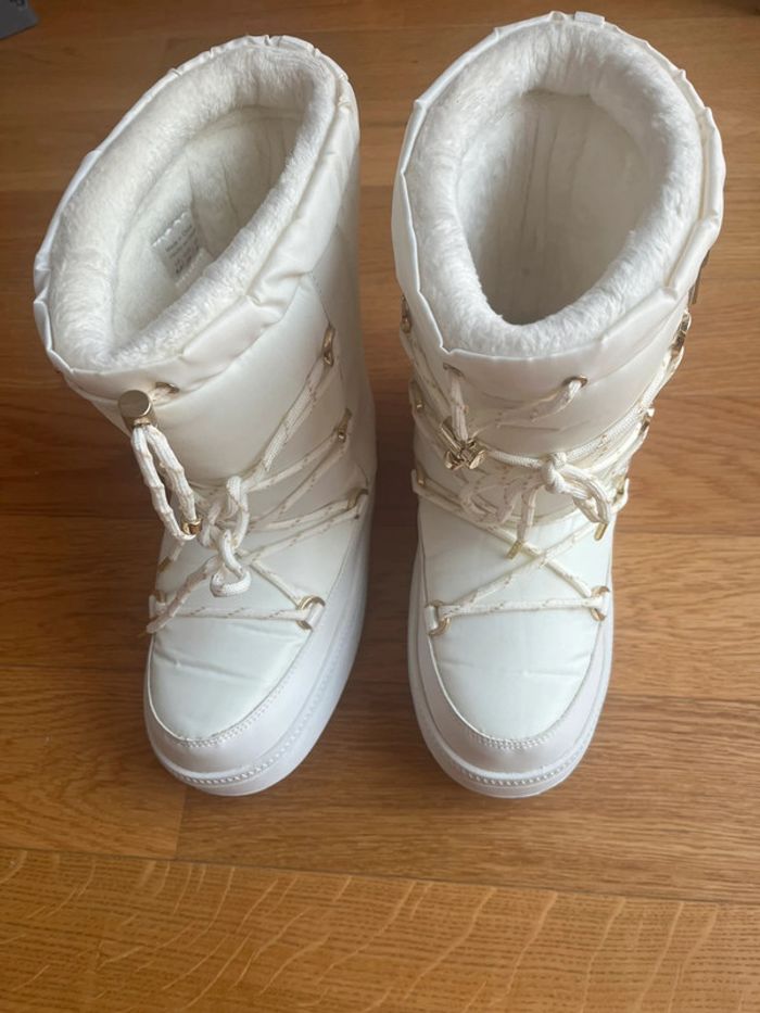 Bottes de neige pour femmes blanches - photo numéro 3