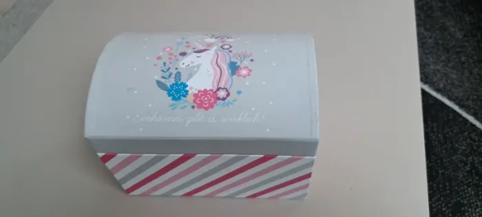Boîte Licorne en carton - photo numéro 5