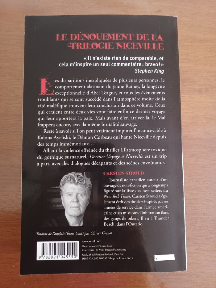 Roman "Le dernier voyage à Niceville" - photo numéro 2
