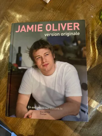Livre Jamie Oliver, version originale