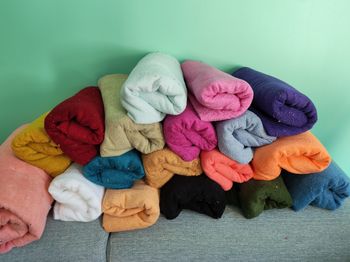 Lot 9 coupons bambou 25cx155cm
