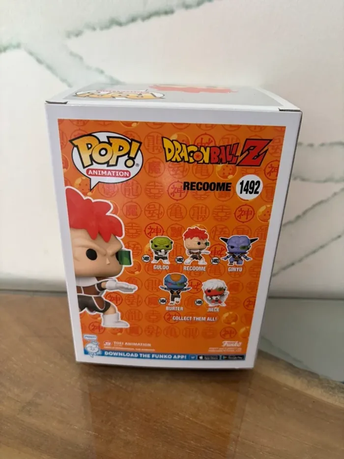 Funko pop figurine DBZ Recoome - photo numéro 2