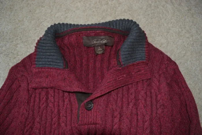 Pull torsadé Tasso Elba - Taille L - photo numéro 4