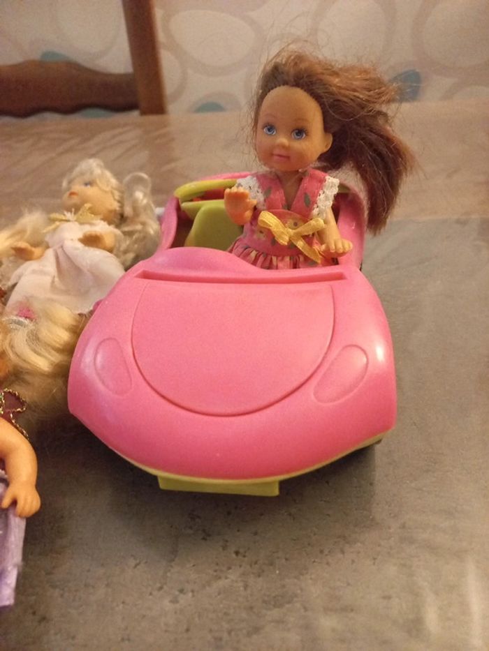 4 mini poupée voiture - photo numéro 2