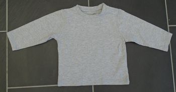 Tee shirt manches longues garçon 9 mois