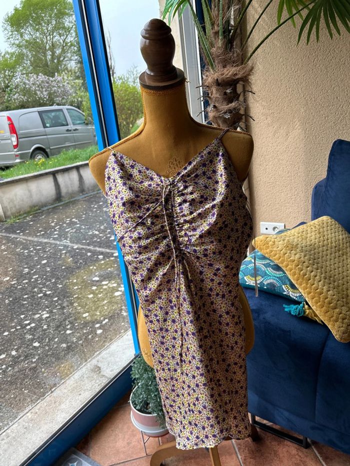 Zara robe à bretelles neuve taille xs - photo numéro 3