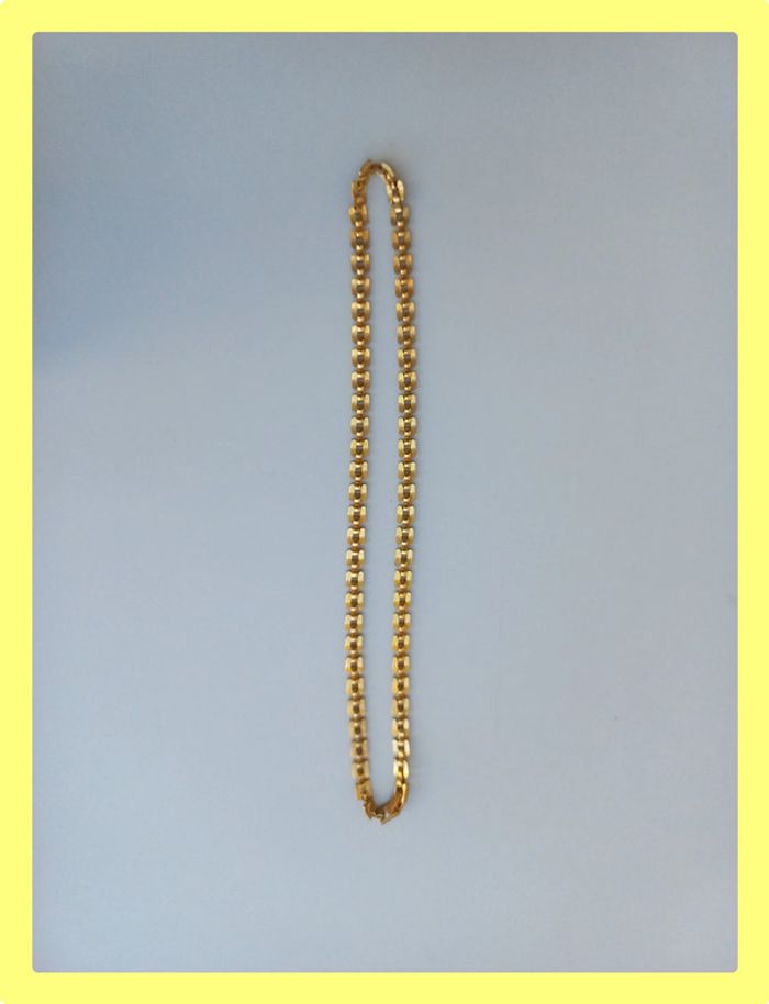 Collier en or plaqué - photo numéro 2