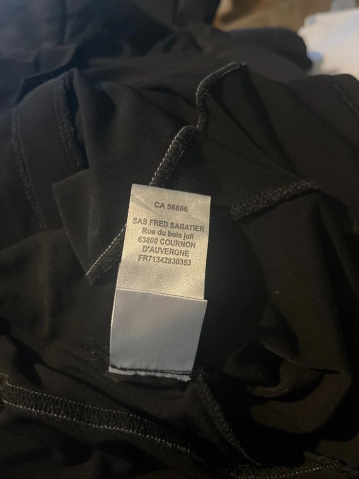 Veste noire Fred Sabatier taille 42 - photo numéro 12