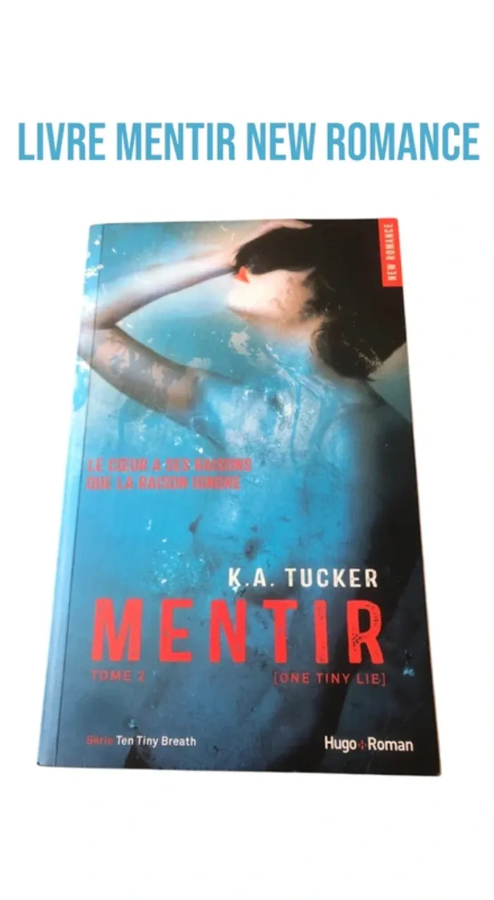 Livre mentir new romance 📕