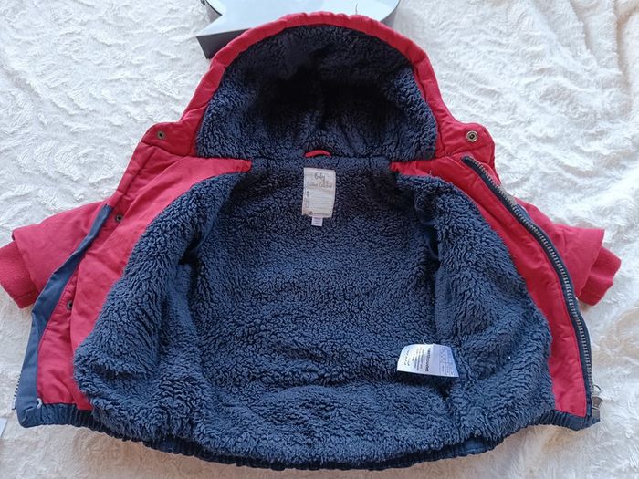 Blouson manteau style doudoune avec capuche Garçon 18 mois Vertbaudet - photo numéro 9