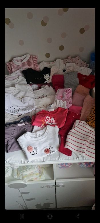 Lot fille 1 mois