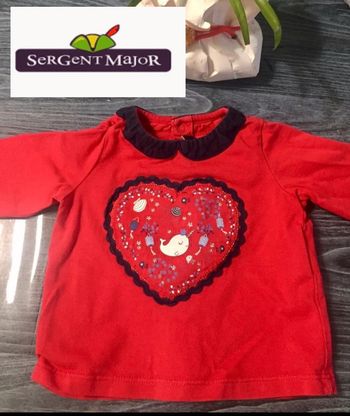 T shirt sergent major 3 mois