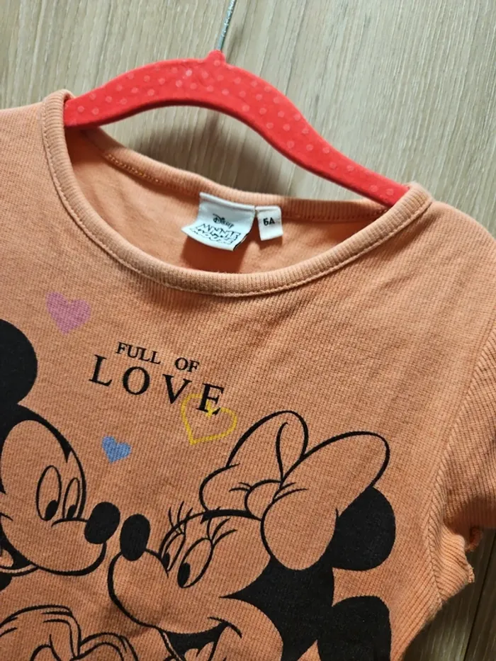 T shirt fille 6 ans disney - photo numéro 2