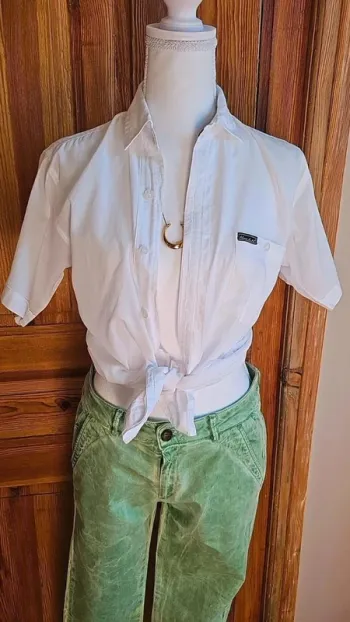Chemise Blanc du Nil XS mixte