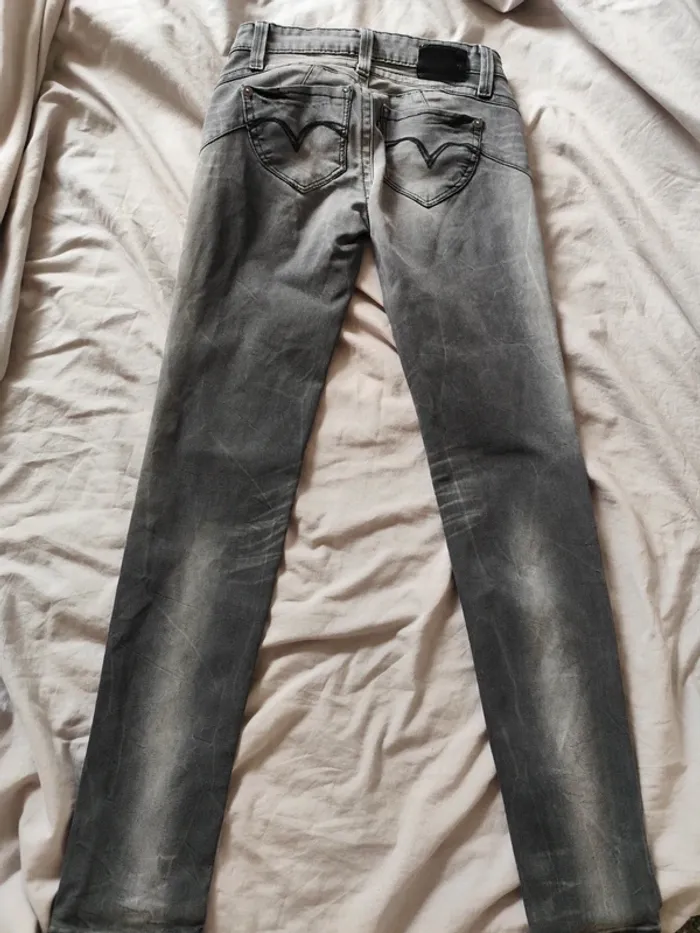 Pantalon skinny Levi's femme taille 34 - photo numéro 7
