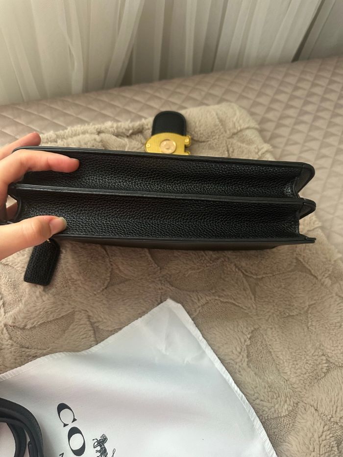 Sac coach noir tabby 26 - photo numéro 4