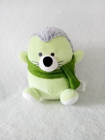 Doudou peluche hérisson A derma