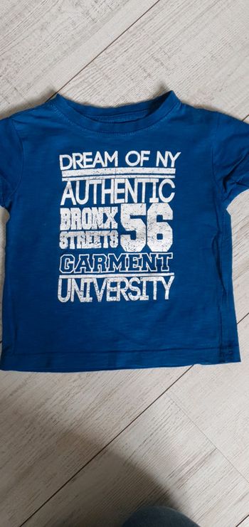 Tee-shirt manches courtes in extenso 2 ans