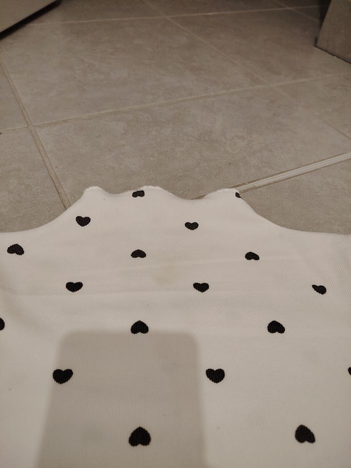 Sous-pull coeurs blancs - photo numéro 2
