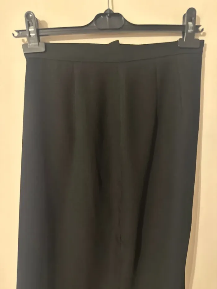Jupe crayon noire classique – Taille 34/XS - photo numéro 2